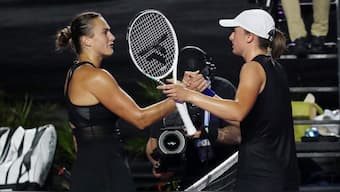 Iga Swiatek has a 6-3 head-to-head advantage over Aryna Sabalenka. Reuters