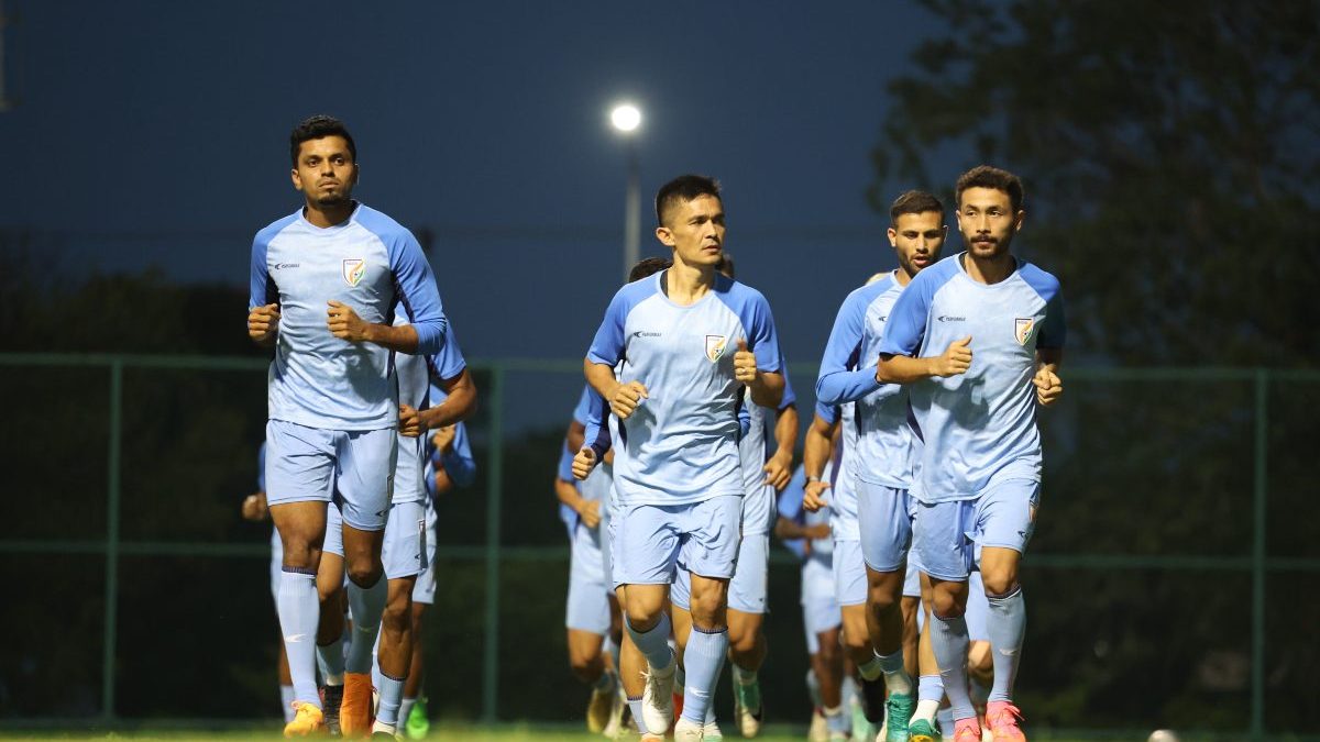 India national football team will now with without the services of retired Sunil Chhetri. AIFF image India national football team will now with without the services of retired Sunil Chhetri. AIFF image