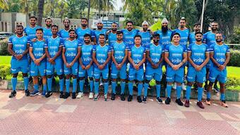 Indian hockey team named 24 players for the Europe leg of Hockey Pro League. Hockey India image