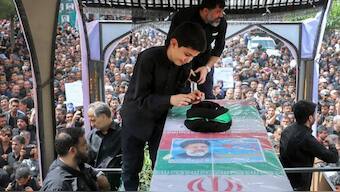 Raisi will be buried at the gold-domed Imam Reza shrine, the holiest Islamic monument in Iran and the location that Shi'ite Muslims believe to be his final resting place Image Courtesy AFP