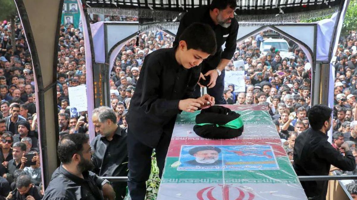 Raisi will be buried at the gold-domed Imam Reza shrine, the holiest Islamic monument in Iran and the location that Shi'ite Muslims believe to be his final resting place Image Courtesy AFP Raisi will be buried at the gold-domed Imam Reza shrine, the holiest Islamic monument in Iran and the location that Shi'ite Muslims believe to be his final resting place Image Courtesy AFP