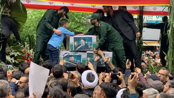 Iran holds low key memorial for President Raisi amid public discontent
