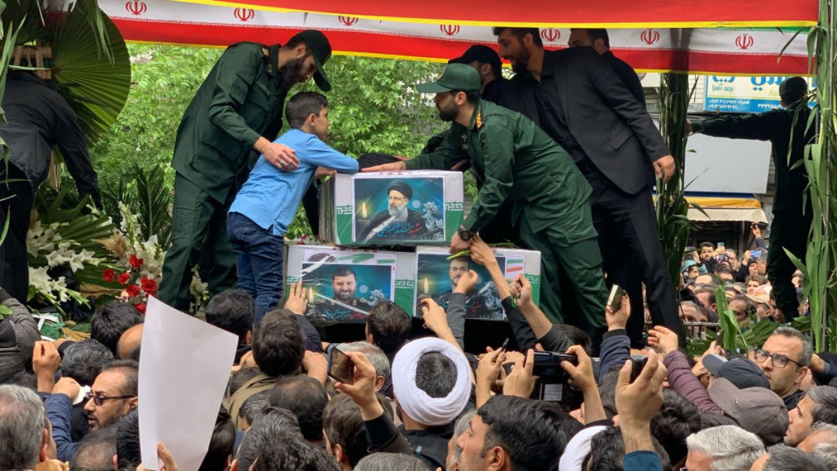 Iran holds low key memorial for President Raisi amid public discontent Iran holds low key memorial for President Raisi amid public discontent