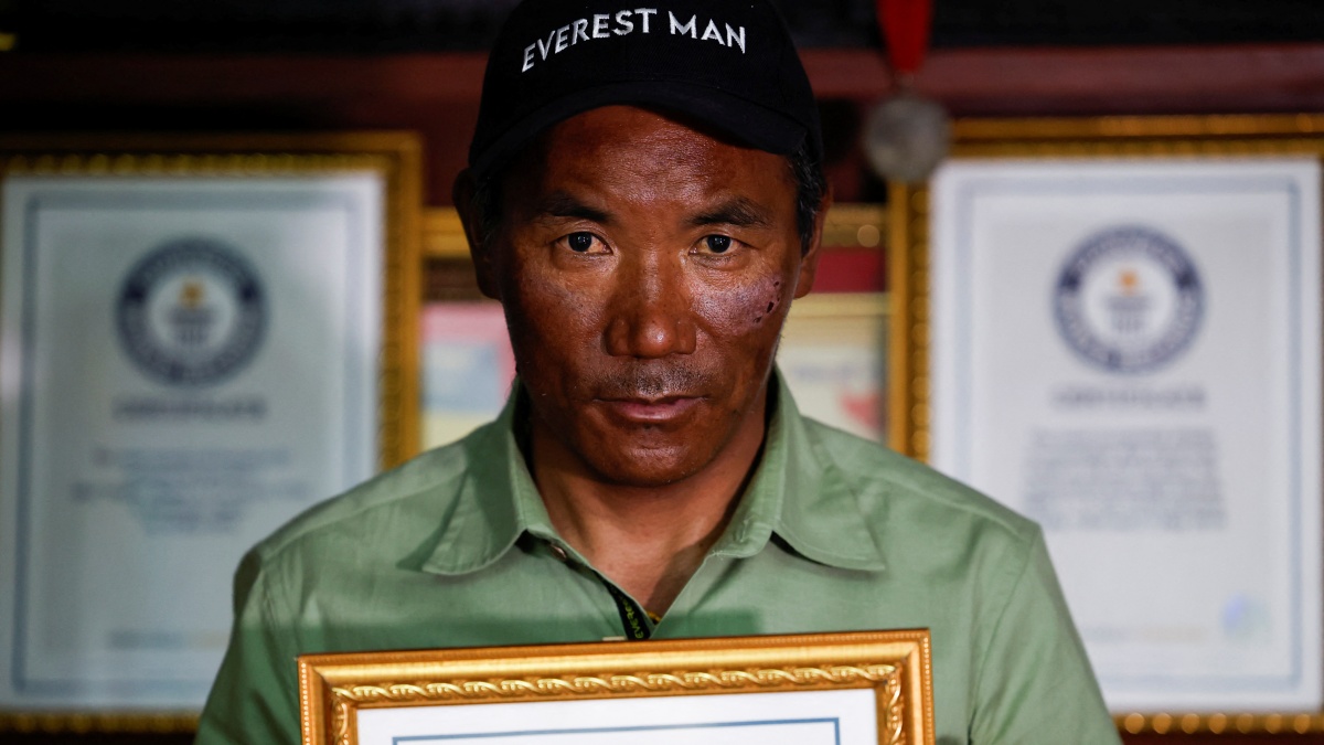 Kami Rita Sherpa, 53, a Nepali Mountaineer who climbed Mount Everest for a record 30 times. Reuters Kami Rita Sherpa, 53, a Nepali Mountaineer who climbed Mount Everest for a record 30 times. Reuters