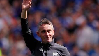 Kieran McKenna took over at Ipswich in 2021. He had previously been a member of Ole Gunnar Solskjaer’s coaching team at United. Reuters 