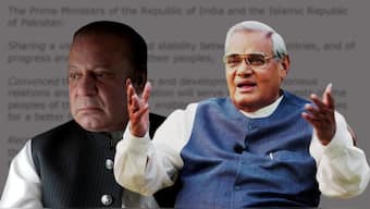 The Lahore Declaration was signed in 1999 by Indian PM Atal Bihari Vajpayee and his Pakistani counterpart, Nawaz Sharif. Agencies