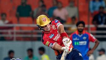 Punjab Kings' Liam Livingstone has scored just 111 runs from seven matches in IPL 2024. PTI 