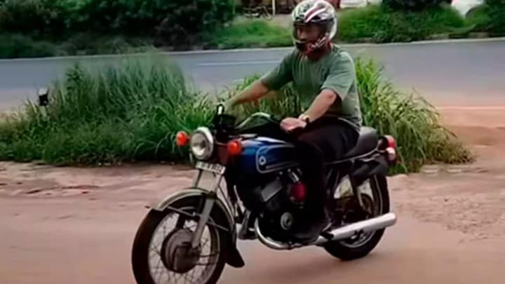 Watch: MS Dhoni takes bike ride in Ranchi days after IPL heartbreak