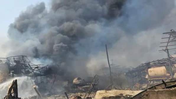 Maharashtra: At least 6 killed, dozens injured as blast, fire hit Thane factory