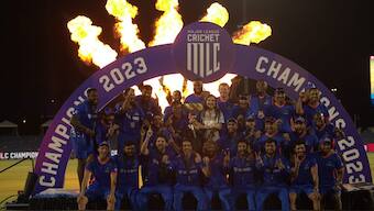 MI New York won the first season of Major League Cricket in 2023. Image: MLC