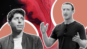 Meta's AI boss, Yann LeCun believes that current AI models, despite their impressive performance in certain tasks, are fundamentally limited and will never attain the ability to reason and plan like humans. Composite image of Meta CEO Mark Zuckerberg, and OpenAI CEO Sam Altman. Images from OpenAI, Meta