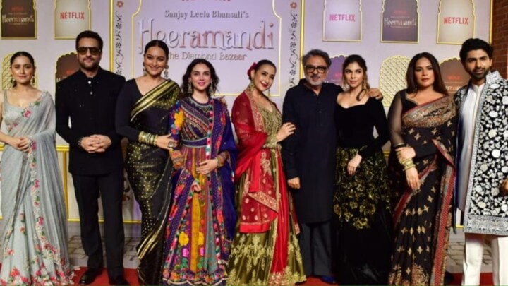 Did Sanjay Leela Bhansali move aside Richa Chadha at Netflix's Heeramandi premiere for Sharmin Segal? Watch viral video