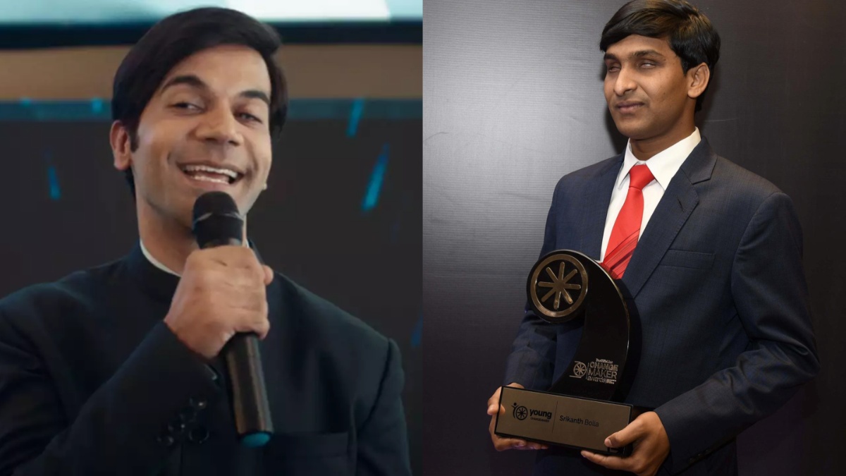 Rajkummar Rao's ‘Srikanth’ movie: Meet Srikanth Bolla, the first blind student of MIT | Reel Vs Real Rajkummar Rao's ‘Srikanth’ movie: Meet Srikanth Bolla, the first blind student of MIT | Reel Vs Real