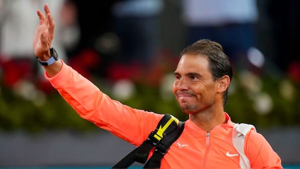 Rafael Nadal bids emotional farewell to Madrid Open after losing fourth-round match to Jiri Lehecka