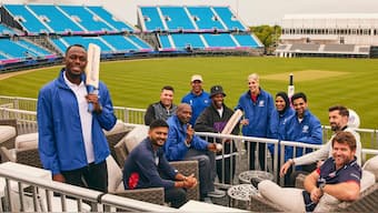 The Nassau County International Stadium in New York was launched in the presence of sprint legend Usain Bolt as well as a number of former and current cricketers. Image credit: X/@ICC