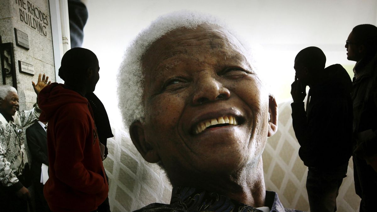 A photo of former South African President Nelson Mandela on display at the Nelson Mandela Legacy Exhibition in Cape Town, South Africa, on 27 June, 2013. File Image/AP A photo of former South African President Nelson Mandela on display at the Nelson Mandela Legacy Exhibition in Cape Town, South Africa, on 27 June, 2013. File Image/AP