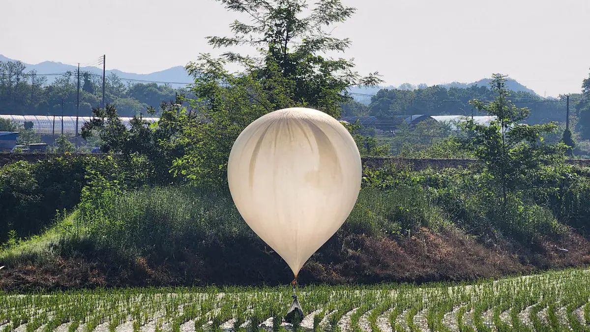 South Korea has accused North Korea of sending balloons filled with faeces and trash across the border. Reuters South Korea has accused North Korea of sending balloons filled with faeces and trash across the border. Reuters