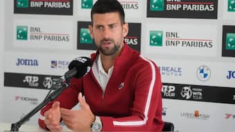 Novak Djokovic has not won a title this season having played just four tournaments. AP