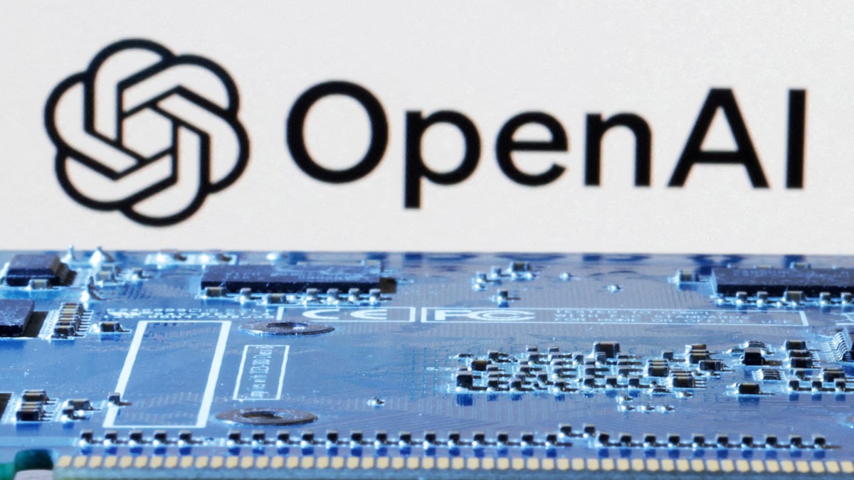 OpenAI logo is seen near computer motherboard. Reuters File OpenAI logo is seen near computer motherboard. Reuters File