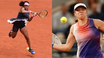 Naomi Osaka will look to topple two-time defending champion Iga Swiatek at the French Open. AP