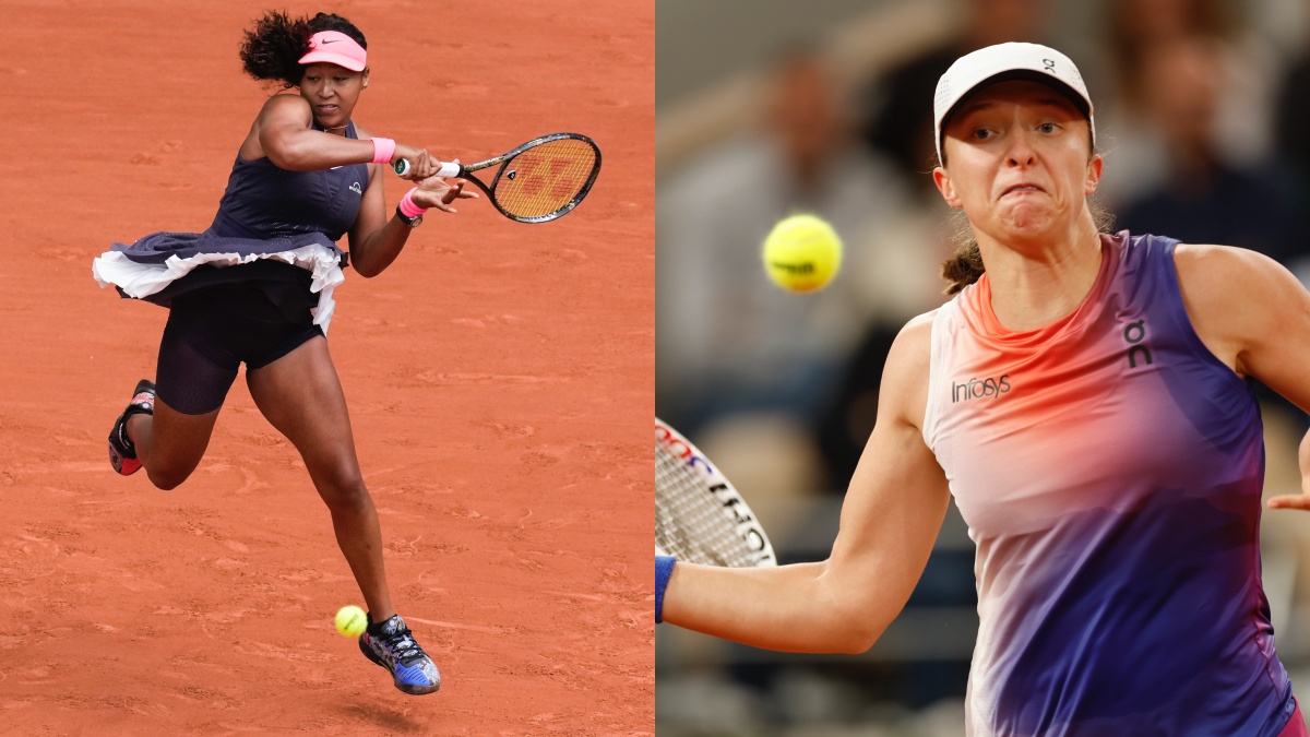 Naomi Osaka will look to topple two-time defending champion Iga Swiatek at the French Open. AP Naomi Osaka will look to topple two-time defending champion Iga Swiatek at the French Open. AP