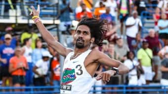 Parvej Khan won gold at the SEC Championships in the United States. Image: X / @ianuragthakur