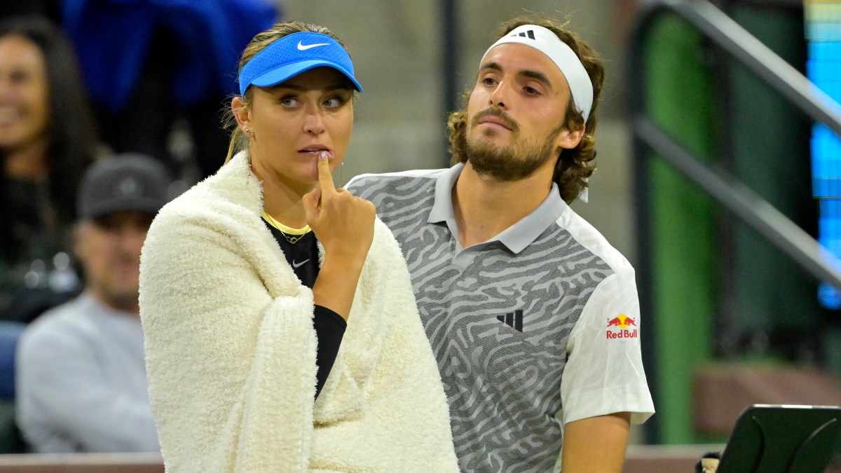 Tennis stars Paula Badosa and Stefanos Tsitsipas have "amicably decided to part ways" after dating for a year. AP Tennis stars Paula Badosa and Stefanos Tsitsipas have "amicably decided to part ways" after dating for a year. AP