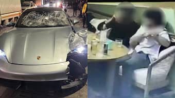 Pune Porsche accident: Teen driver seen in CCTV footage at a bar with friends.