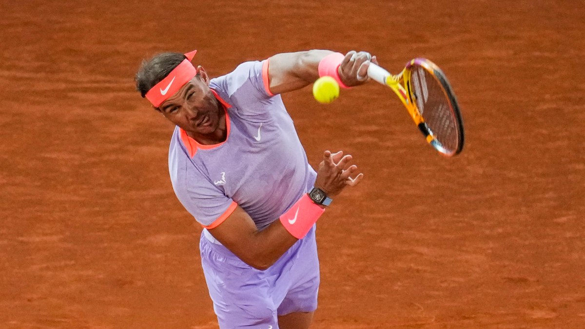 Rafael Nadal had reached the last-16 of the Barcelona Open as well as the Madrid Open and will hope to go further than that in Rome. AP Rafael Nadal had reached the last-16 of the Barcelona Open as well as the Madrid Open and will hope to go further than that in Rome. AP