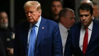 Former US president Donald Trump. AP