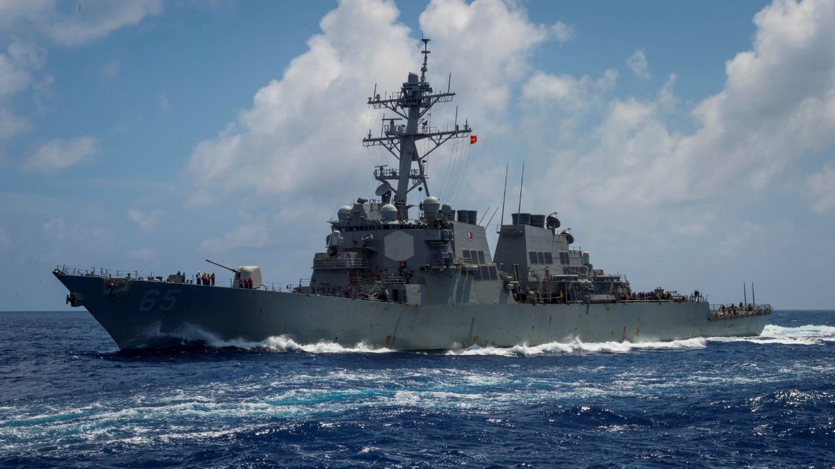 China 'drove away' US destroyer USS Halsey in South China Sea, says military China 'drove away' US destroyer USS Halsey in South China Sea, says military