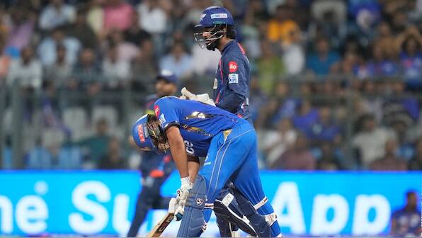 Pooran's blazing 75 outshines Rohit and Naman's fifties as MI finish with wooden spoon after defeat against LSG