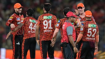 Sunrisers Hyderabad qualified for the IPL final after beating Rajasthan Royals in the second qualifier. AP