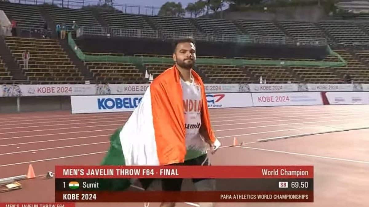 Sumit Antil defends F64 javelin title at World Para Athletics Championships, Ekta Bhyan wins
