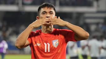 Sunil Chhetri has scored 94 goals in 150 appearances since making his debut for Team India in 2005. PTI