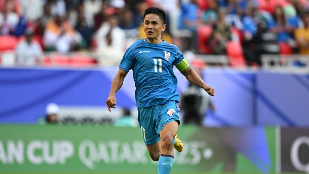 Sunil Chhetri whose name has become synonymous with the Indian football team will retire on 6 June. AIFF image Sunil Chhetri whose name has become synonymous with the Indian football team will retire on 6 June. AIFF image