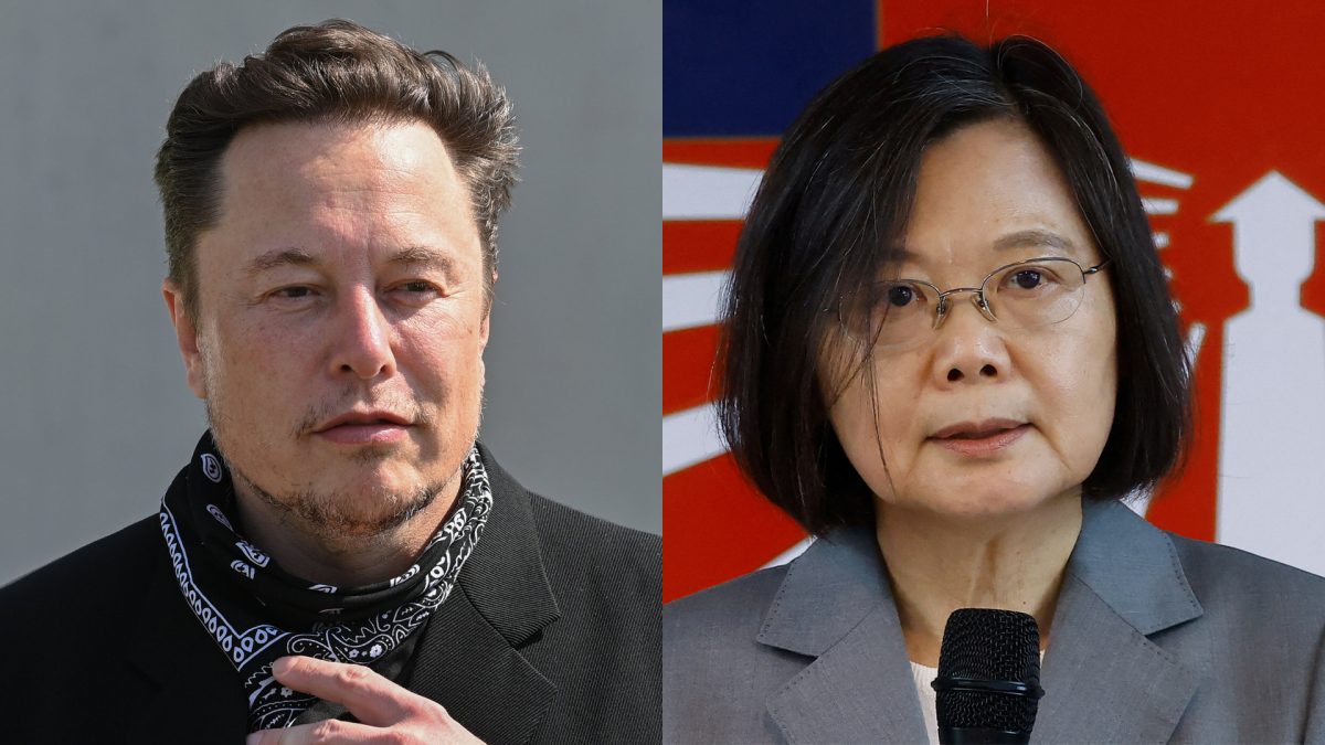 SpaceX CEO Elon Musk and Taiwanese President, Tsai Ing-wen. Image Credit: Reuters SpaceX CEO Elon Musk and Taiwanese President, Tsai Ing-wen. Image Credit: Reuters