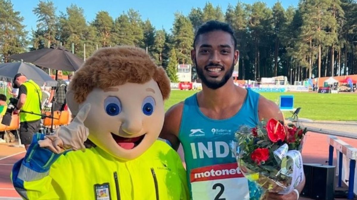 Tejas Shirse's win on Wednesday should take him above his 61st spot in the Road to Paris list of the World Athletics. Image: X / @Media_SAI Tejas Shirse's win on Wednesday should take him above his 61st spot in the Road to Paris list of the World Athletics. Image: X / @Media_SAI