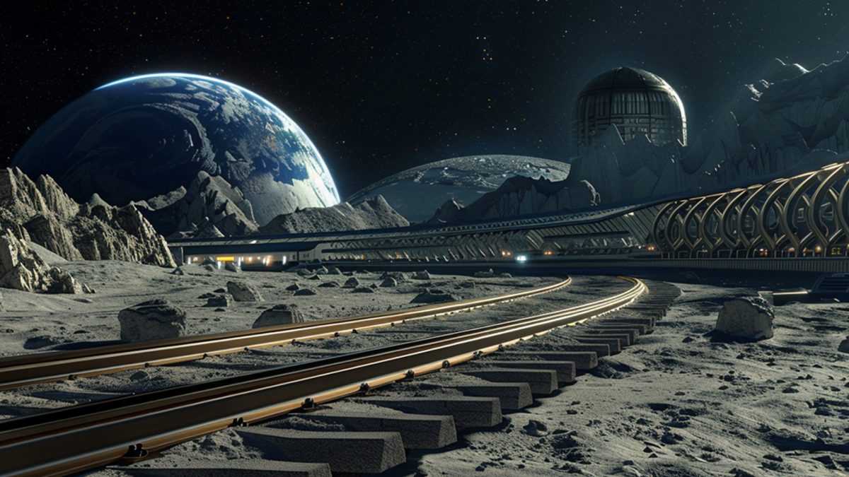 Train on the Moon? NASA, DoD & Northrop Grumman plan to build rail ...