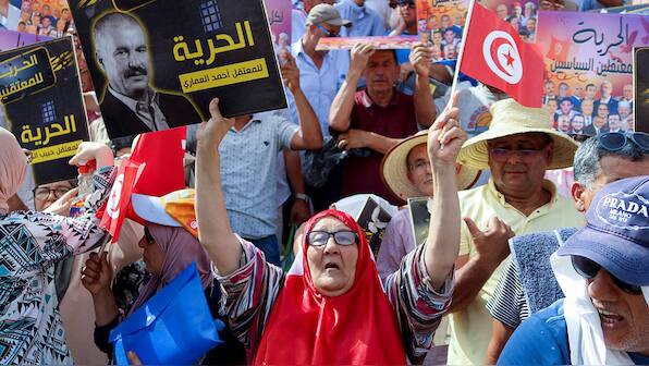 Birthplace of Arab Spring in turmoil again, protesters demand date for Tunisia presidential polls