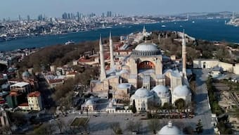 The plans to reopen the Chora and Haghia Sophia as mosques were perceived as attempts to fortify Erdogan's ruling party's base of religious and conservative support in the midst of a financial crisis Image Courtesy Reuters