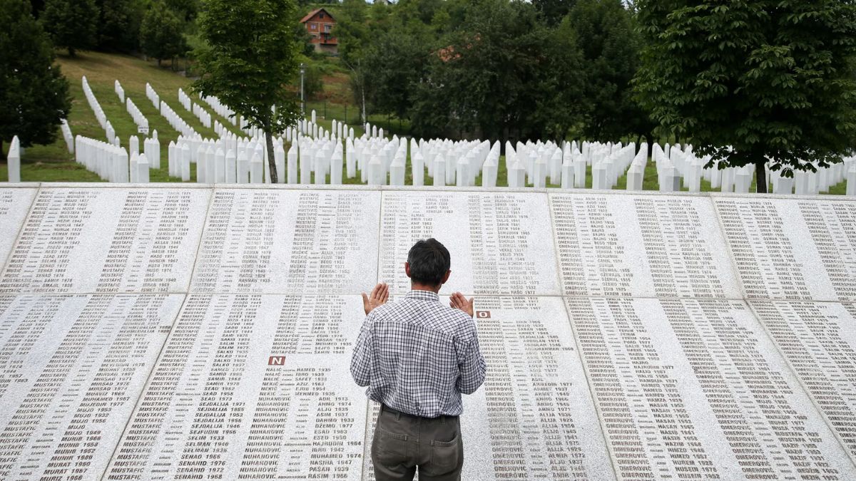 On July 11, 1995, Bosnian Serbs took control of a safe enclave in Srebrenica that was guarded by the UN. At least 8,000 Muslim Bosniak men and boys were murdered after being split up from their spouses, mothers, and sisters Image Courtesy Reuters
On July 11, 1995, Bosnian Serbs took control of a safe enclave in Srebrenica that was guarded by the UN. At least 8,000 Muslim Bosniak men and boys were murdered after being split up from their spouses, mothers, and sisters Image Courtesy Reuters