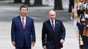 Russian President arrived in Beijing on a state visit to China on Thursday (Photo: AP)