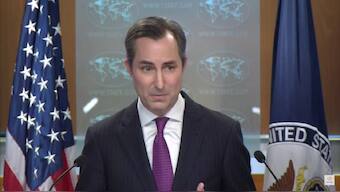 US Department of State Spokesperson Matthew Miller. Reuters File 