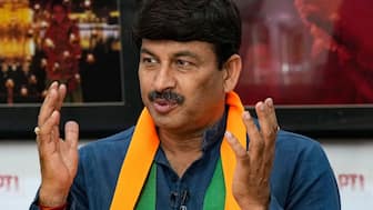 The BJP's Manoj Tiwari is vying to retain his North East Delhi seat. PTI File Photo
