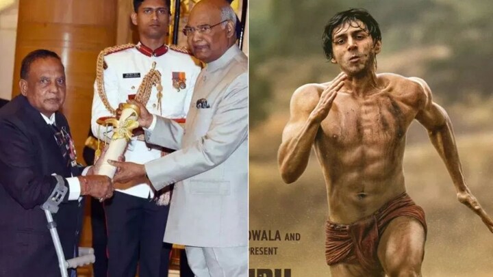 Meet Murlikant Petkar: The real 'Chandu Champion' Kartik Aaryan essays who survived nine bullet wounds & became India's first Paralympic gold medalist