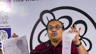TMC removes Kunal Ghosh. PTI file