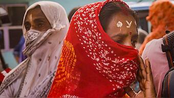 Talking to reporters, the woman, accompanied by others, claimed that they actually wanted to complain about not receiving payment for the 100 days MNREGA job scheme. PTI file