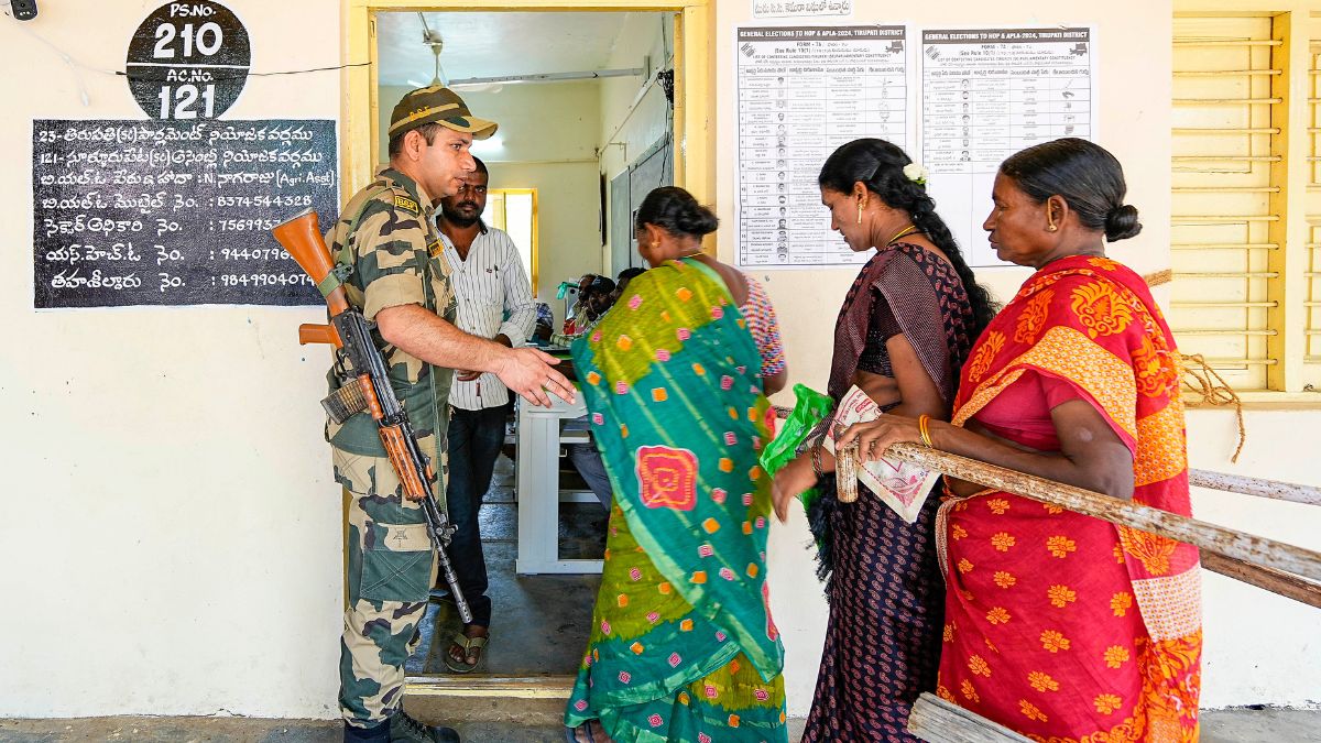 Post poll violence was recorded in Andhra Pradesh. PTI Post poll violence was recorded in Andhra Pradesh. PTI