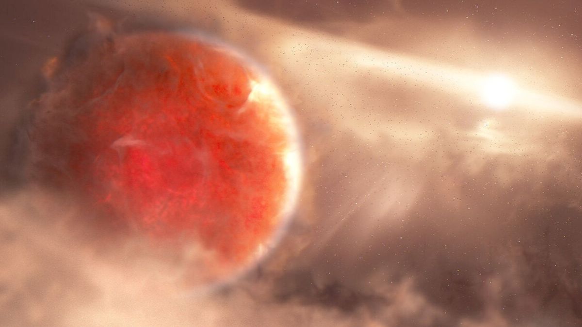 A planet bigger than Jupiter, soft as cotton candy, 1200 light years away from Earth A planet bigger than Jupiter, soft as cotton candy, 1200 light years away from Earth